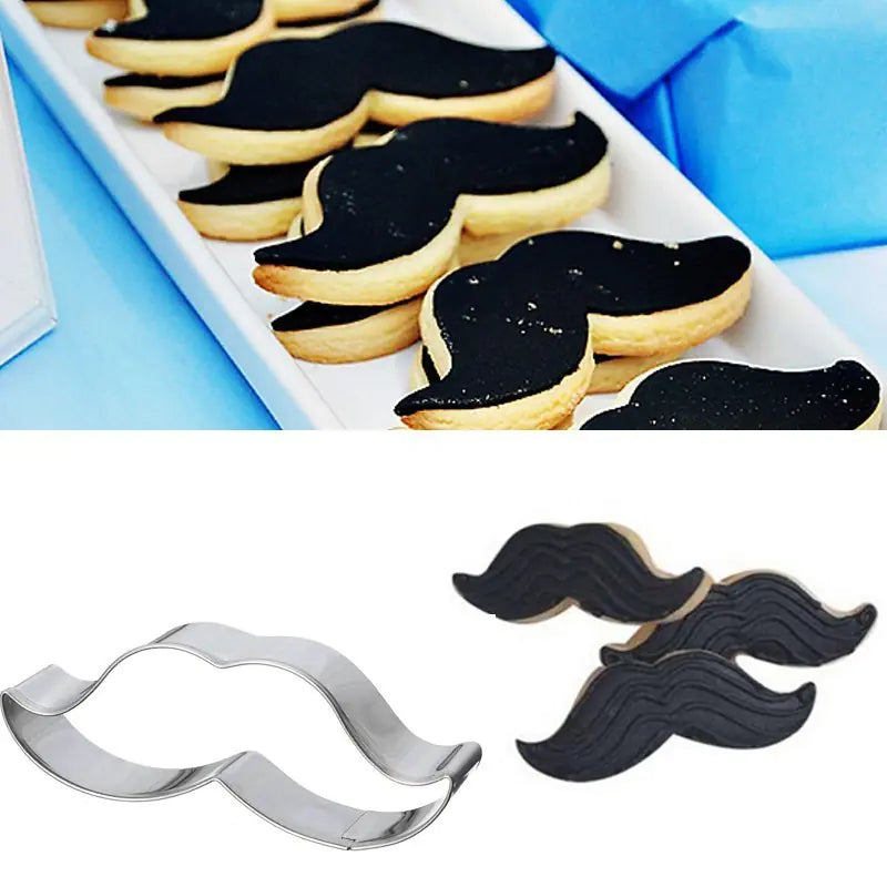 Stainless Steel Mustache Mold