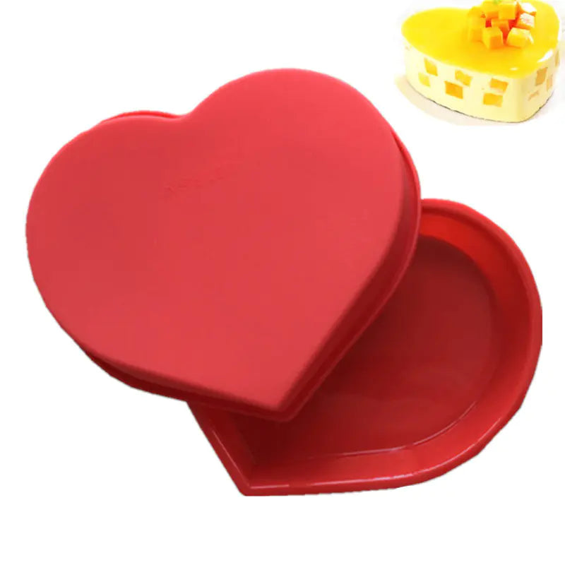 Romantic Peach-Shaped Silicone Baking Mold