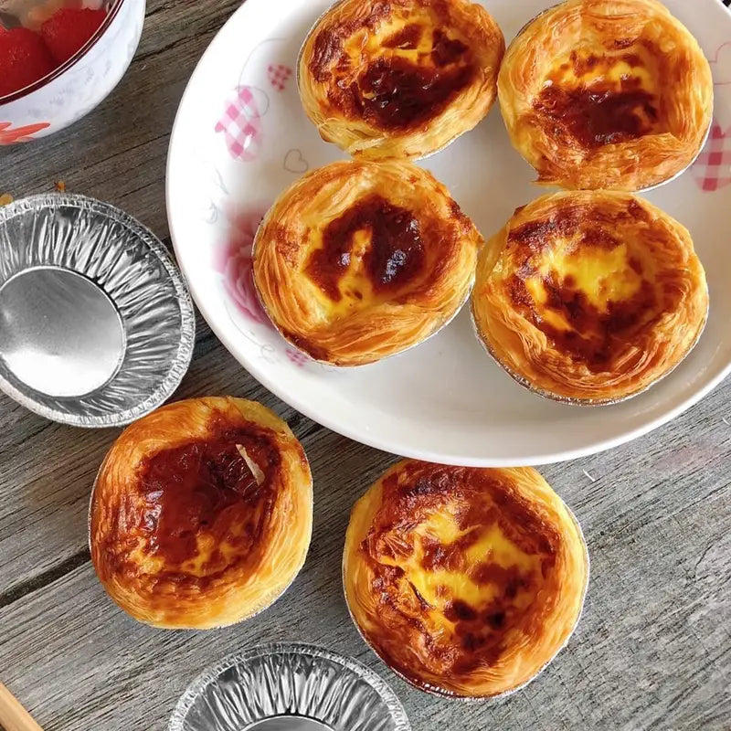 Egg Tart Molds 100 Pcs