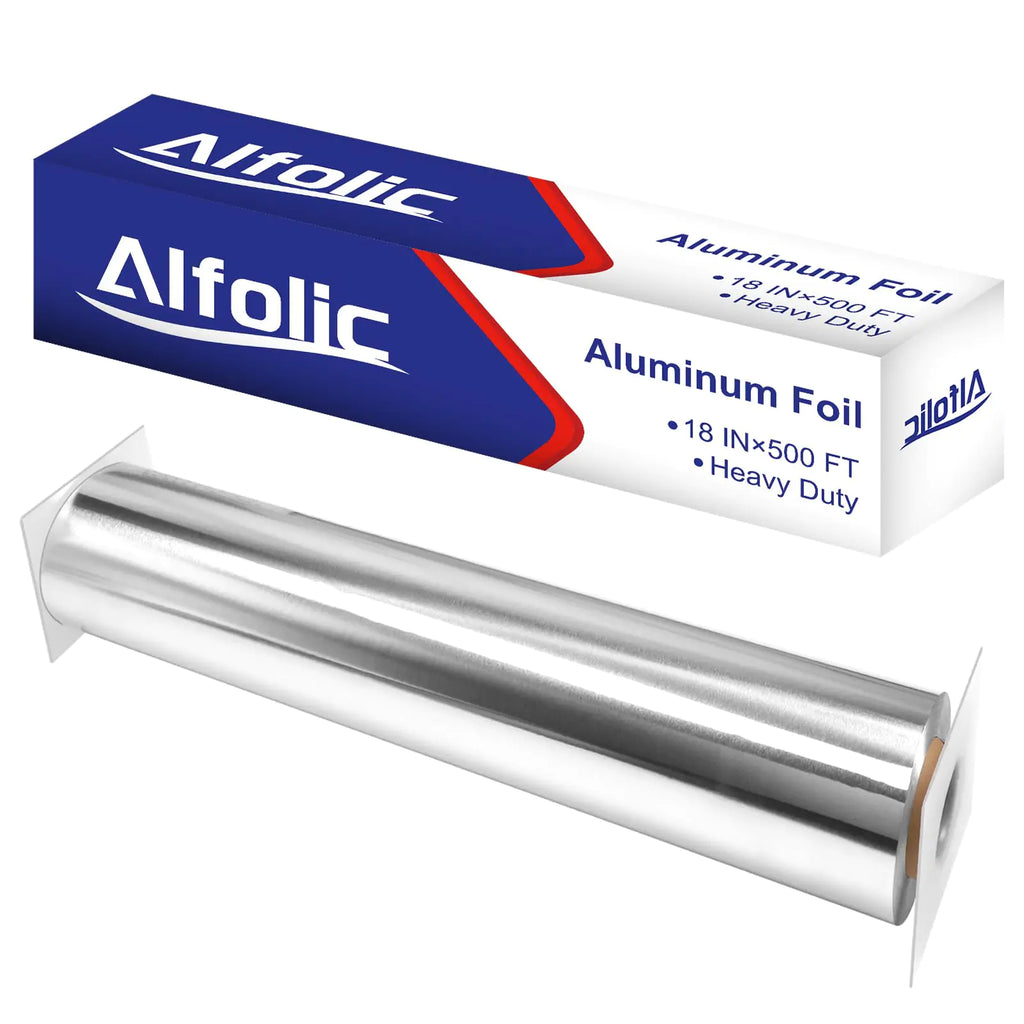 Alfolic Heavy Duty Aluminum Foil - 18" x 500 Feet